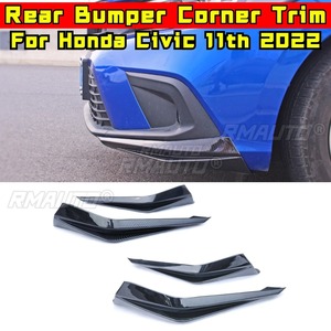 Car Front Bumper Lip Splitter Body Kit For Honda Civic US Edition 11th 2022 Bumper <b>Protector</b> <b>Corner</b> Trim Car Accessories - Product Image 2