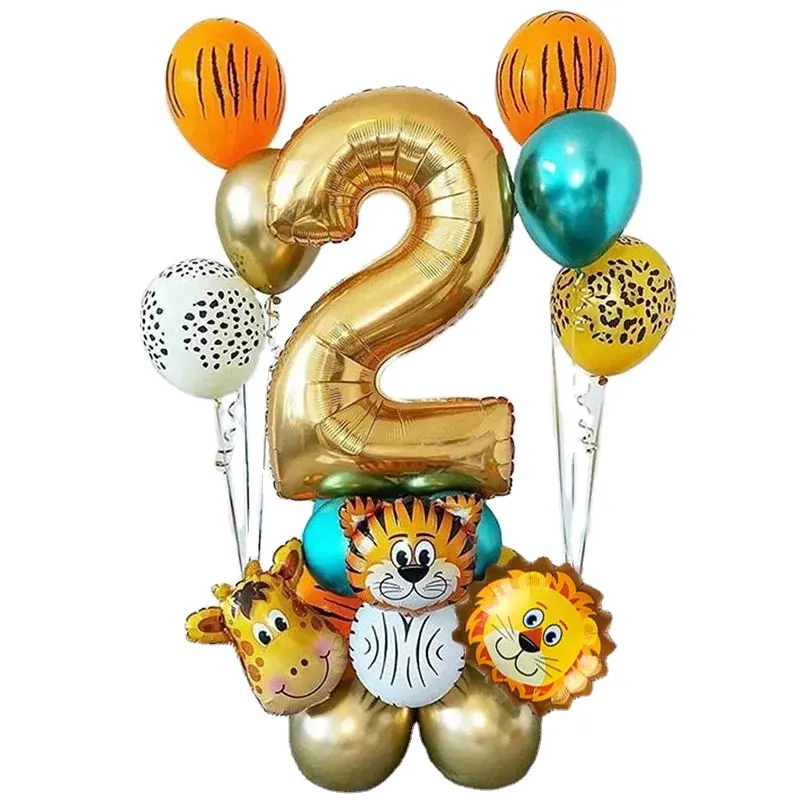 Neueste Design Ballon Dekorationen Party Ballon Dekorationen Kinder Geburtstags feier Luftballons