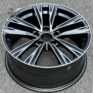 <span class=keywords><strong>Jantes</strong></span> en alliage forgé de <span class=keywords><strong>17</strong></span> <span class=keywords><strong>pouces</strong></span> 5x112 pour Volkswagen Audi - Noir et gris anthracite - Product Image 5