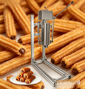 Équipement de fabrication de <span class=keywords><strong>churros</strong></span>, <span class=keywords><strong>machine</strong></span> <span class=keywords><strong>à</strong></span> <span class=keywords><strong>churros</strong></span> fourrés, extrudeuse <span class=keywords><strong>à</strong></span> <span class=keywords><strong>churros</strong></span>, <span class=keywords><strong>machine</strong></span> <span class=keywords><strong>à</strong></span> <span class=keywords><strong>churros</strong></span> verticale de table, <span class=keywords><strong>prix</strong></span> - Product Image 1