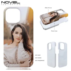 Casing Ponsel Film 3D Sisi Penuh Mengilap Kualitas Tinggi Penutup Ponsel Sublimasi Film 3D Cetak Kustom untuk iPhone 14