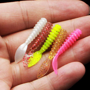 36mm 0.4g Wobblers Mini Ocean Rock Pesca Soft Iscas de Borracha Soft Iscas Soft Worm Iscas Artificiais Bass Silicone Peixe - Product Image 5