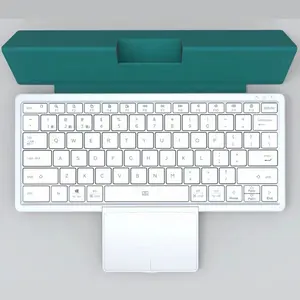 2023 new design fashionable folding wireless keyboard case with Invisible Collectible touch mouse for ipad10.9 10th generation