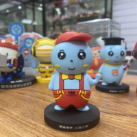 Neue Produkte Tierfiguren PVC-Figur Niedliche Aktivitäts-PVC-Figur 3D PVC-Maskottchen Actionfigur 3D-Figur