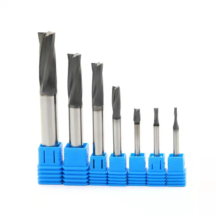 CNC Cutter Tool For Metal Milling Cutter Solid Carbide Endmill Router Bits Square Face End Mill HRC 45/55/60/70