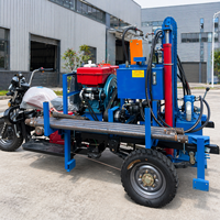 Foreuse de puits d'eau de 200 m de profondeur, vente directe usine, machine de forage de puits d'eau