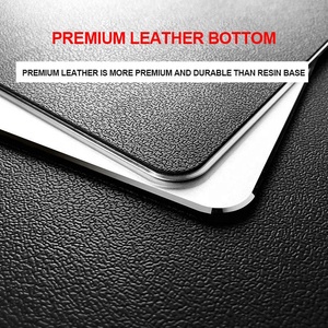 Alfombrilla de Ratón para Juegos y Oficina, Personalizada, Impermeable, con Logotipo Personalizado, Duradera, de Aluminio y Cuero, en Existencia - Product Image 4