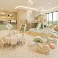 Équipement de jeu intérieur pour petites entreprises, idéal pour les cafés, les garderies et les fêtes d'anniversaire pour enfants