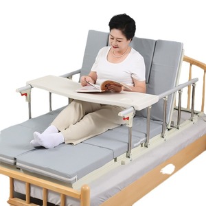 Cama de enfermería manual Mingjian con elevación de espalda y elevación de piernas para pacientes, ancianos, mujeres embarazadas, multifuncional para uso doméstico. - Product Image 1