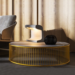 Extérieur en acier inoxydable table basse balcon en <span class=keywords><strong>fer</strong></span> <span class=keywords><strong>forgé</strong></span> table d'appoint petite table ronde <span class=keywords><strong>jardin</strong></span> meubles d'hôtel - Product Image 2