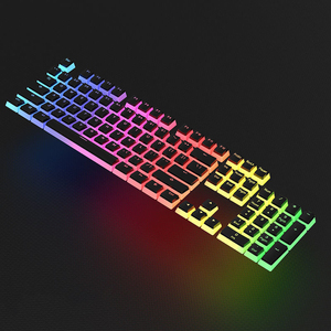 HZGAMER Pudding Keycap, PBT OEM Profile Keycaps Rétroéclairage Double Shot Pudding Keycaps - Product Image 3