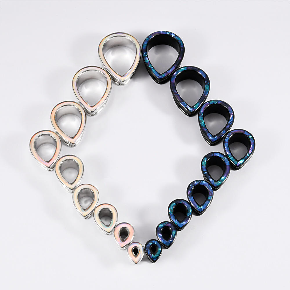 Coquillage violet or-diamant