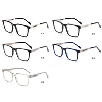 BONA unisexe TR90 cadre carré lunettes de lecture Rectangle optique lunettes nouvelle charnière tenue quotidienne à la mode cadre Match général