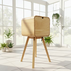 Support d'imprimante en bois stable XRJ DNP DS620/<span class=keywords><strong>RX1HS</strong></span>/Hiti P525L/Citizen avec couvercle pour photomaton en libre-service, capacité de 15 personnes - Product Image 4