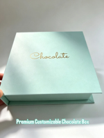Premium Anpassbare Umweltfreundliche Buchförmige Schokoladenbox aus Karton für Geschenke