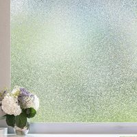 Pegatina Decorativa para Ventanas, Película Estática para Ventanas para Decoración del Hogar