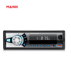 <span class=keywords><strong>Autoradio</strong></span> simple DIN avec émetteur FM, lecteur CD, lecteur MP3, USB, lecteur de carte SD, commande vocale et entrée <span class=keywords><strong>auxiliaire</strong></span> - Product Image 3