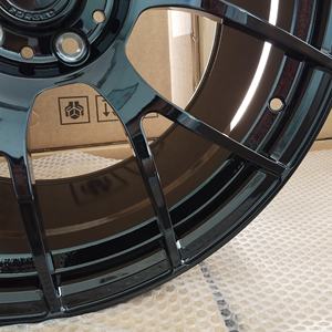 Pengzhen Custom Gloss Black Design a doppio raggio Y 16 17 pollici 5x112 in lega forgiato cerchi in lega per scarabeo VW - Product Image 5