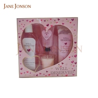 Valentinstag Geschenk Bio Spa Kerze Dusch gel Körper wäsche Fuß creme Bad Geschenkset