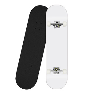 <span class=keywords><strong>Planche</strong></span> à roulettes double rocker en bois d'érable couleur unie, quatre roues, largeur 20 cm, <span class=keywords><strong>longueur</strong></span> 79 cm, <span class=keywords><strong>planche</strong></span> de rue polyvalente - Product Image 5
