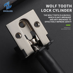 Chaîne de porte de sécurité intérieure dissimulée pour hôtels Protection de porte à pêne antivol invisible avec serrures - Product Image 2