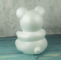 Achetez des ours en peluche géants en polystyrène EPS blanc, écologiques, durables, en vrac, directement de l'usine