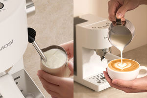 Macchina per Caffè Semiautomatica di Alta Qualità per Uso Domestico, 9 Bar, Compatta, Macchina per Espresso Portatile - Product Image 5
