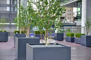 Macetero de Metal de acero para jardín, torre, árbol <span class=keywords><strong>urbano</strong></span> - Product Image 2