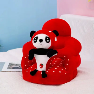 Materiali di sicurezza bambino che impara a sedersi sedia/simpatico divano a forma di animale imbottito e peluche seggiolino per bambini - Product Image 1