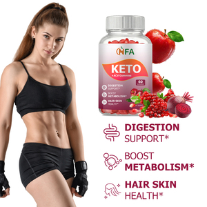 Gummies Keto + ACV personnalisables en usine avec Vitamine D3 pour soutenir la détoxification naturelle et améliorer l'efficacité de l'exercice - Product Image 6