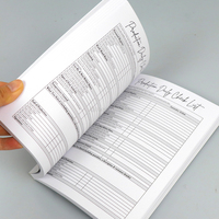 Vollständig benutzer definiertes Drucken Lebensmittels icherheit Log Books Taschenbuch Journal Agenda Daily Planner Journal Benutzer definiertes Notizbuch