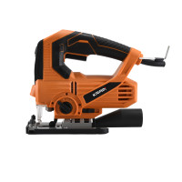 JS6506 710W Machine à découper le bois Outil électrique Scie sauteuse Haute qualité Scie sauteuse 6 vitesses avec laser et LED