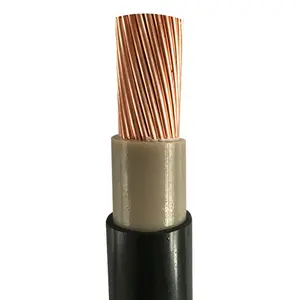 0.6/1kv Low Voltage ZR-YJV Power Cable 1*400mm2 400mm sq YJV22 Copper Conductor XLPE Insulated PVC Sheathed Stranded Power Cable