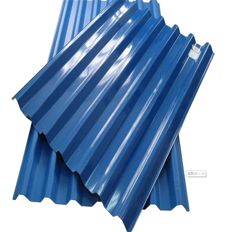01mm hot dip zinc coated metal corrugated roof sheet galvanized steel sheet alloy steel galvanized board