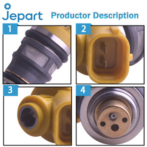 Injecteur de carburant en plastique neuf Jepart, buse OEM 23209-19015 pour pièces automobiles <span class=keywords><strong>LVN</strong></span> AE101 - Ajustement universel, excellente qualité, garantie 1 an - Product Image 5