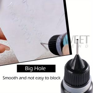 Colle adhésive pour <span class=keywords><strong>strass</strong></span> à ongles 10 ml pour coller les décorations 3D, DIY, super forte, pour l'art des ongles, cristaux, bijoux, gel de scellement des bords - Product Image 2