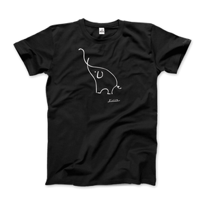 T-shirt con disegno di elefante di Pablo Picasso - Product Image 2