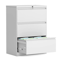 Armoire en fer personnalisée blanc noir mobilier de bureau prix acier métal 2 3 4 tiroirs classeur latéral