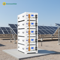 Batterie LiFePO4 basse tension 51,2 V 200 Ah 314 Ah, cellule de batterie 3,2 V, montage en rack, empilable, CAN, batterie au lithium tout-en-un, 10 kWh 16 kWh