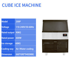 90kg thương mại khối băng máy rõ ràng <span class=keywords><strong>Cube</strong></span> <span class=keywords><strong>Ice</strong></span> Máy làm <span class=keywords><strong>Ice</strong></span> <span class=keywords><strong>Cube</strong></span> Maker - Product Image 3
