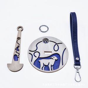 <span class=keywords><strong>Porte</strong></span>-fil de poignet portable Support de fil de poignet portable Artisanat en <span class=keywords><strong>bois</strong></span> personnalisable - Product Image 3