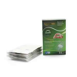 Limpiador para blanqueamiento dental, pastillas de limpieza efervescentes para dentaduras, cuidado bucal - Product Image 2