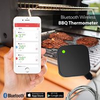 Hypersynes sans fil Bluetooth LED numérique instantané viande BBQ thermomètre NanoL alarme matière plastique Durable