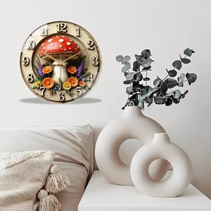 Horloge murale en <span class=keywords><strong>verre</strong></span> de 30 cm de diamètre, adaptée à toutes les occasions et à tous les destinataires - Product Image 3