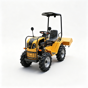 Mini Tractor Compacto de Jardín y Huerto de 4 Ruedas con Certificación CE, 18hp, 4x4, para Desbrozadora, Cultivador, Arado - Product Image 5