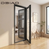 Ventana Moderna Integrada de Acero Inoxidable con Marco de Aluminio y Aislamiento Térmico y Acústico para Apartamentos