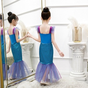 Set de Vestido Personalizado de La Sirenita para Niñas Disfraz de Princesa para Fiesta y Cosplay Infantil - Product Image 5