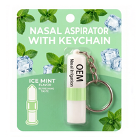 Bâtonnet Dilatateur Nasal à Double Usage (Inhalation et Application) à Base de Plantes, un Dispositif pour Soulager la Congestion Nasale et Nettoyer les Voies Nasales