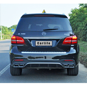 Kit de carrosserie pour pare-chocs de capot et phares pour <span class=keywords><strong>Mercedes</strong></span> Benz <span class=keywords><strong>ML</strong></span> Class X166 2012-2015 Facelift to 2019 GLS63 AMG. - Product Image 4