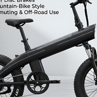 Vélo de montagne électrique pliable Q3, 48V 750W, 20 pouces, batterie au lithium 13Ah, 7 vitesses, transmission arrière, 50 km/h, vélo électrique tout-terrain pour trajets quotidiens